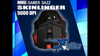 Mouse Gamer Skinlinger 5600 Dpi Dazz Dtoffice
