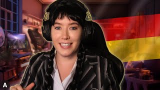 Sunny “Addams” vs. GERMAN Words
Highlight from the Halloween stream. Guessing German Words in a Wednesday Addams costume. Play the game along with me and let me know which German words you get right and wrong.
Age limit: A - available for all
⭐ Support me:
▸ YT Member: https://www.youtube.com/channel/UCTninj9qwE4VFT6yiJ_j3NA/join
▸ Paypal: https://www.paypal.com/paypalme/ihascakes
⭐ Follow me on social media:
▸ Instagram: https://www.instagram.com/sun9v4
▸ Discord: https://discord.com/invite/sunny
▸ X (Twitter): https://twitter.com/su9v4
▸ TikTok: https://www.tiktok.com/@5unn7
▸ Snapchat: https://www.snapchat.com/add/sun9v4
▸ Facebook: https://www.facebook.com/su9v4
▸ Twitch: https://www.twitch.tv/cptnsunny
▸ Threads: https://www.threads.net/@sun9v4
▸ Steam: https://steamcommunity.com/id/cptnsunny
⭐ Music by:
▸ Intro Sunny song: soundcloud.com/raphsonoff
▸ Youtube Audio library Sunny “Addams” vs. GERMAN Words