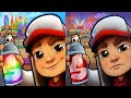 Rainbow Streets Meet the Spotlight! 🏳️🌈🎬 Barcelona vs Hollywood | Subway surf 2025,2026 comparison