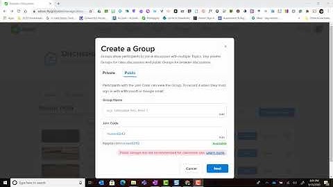 Flipgrid 2020: Creating a Public Group