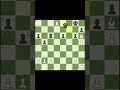 💀CHESS PUZZLE TOWARDS  🧩👑 WIN #shorts #viral