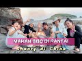 Suami china ajak keluarga pergi ke laut di perdesaan dan kami seru seruan masak bbq makan bersama