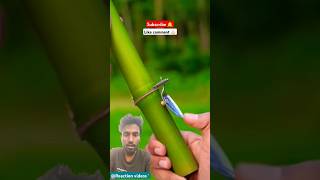 Green Bamboo s spoon Toys with colourful Balloons #ytshorts #diy