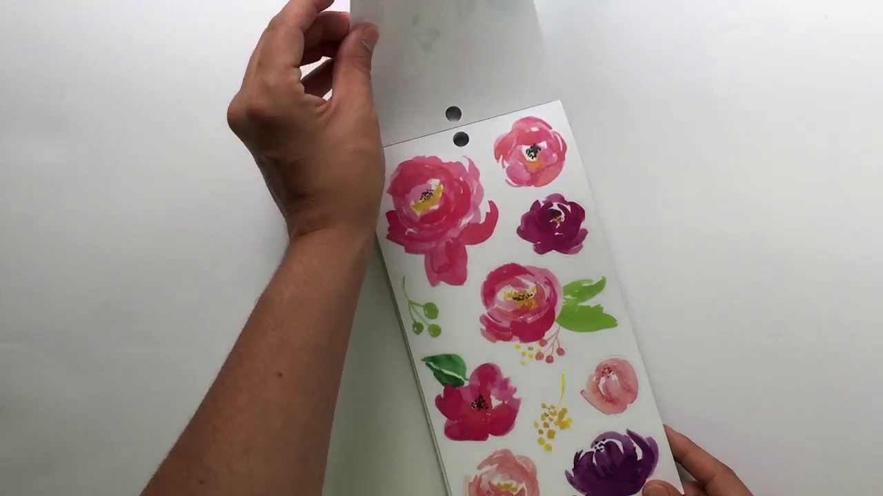 Floral Memories Happy Planner Sticker Book Flip Through