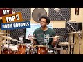 My Top 5 Drum Grooves! / What Are Yours?!?