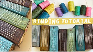 EASY and NEAT bookbinding tutorial for beginners