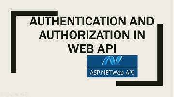26- Authentication and Authorization in Web API (Hindi/Urdu)