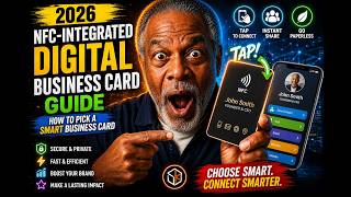 NFC-Integrated Digital Business Card Guide 2024: How to Pick a Smart Business Card 🔶 TOOLS S3•E3