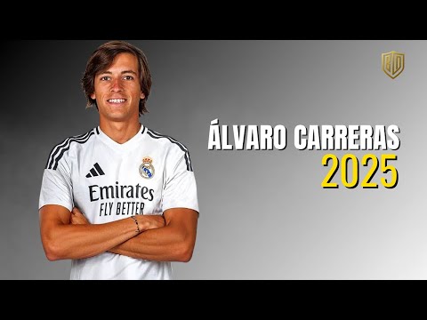 Álvaro Carreras 2025 – Best Skills, Goals & Assists | Real Madrid's Rising Star