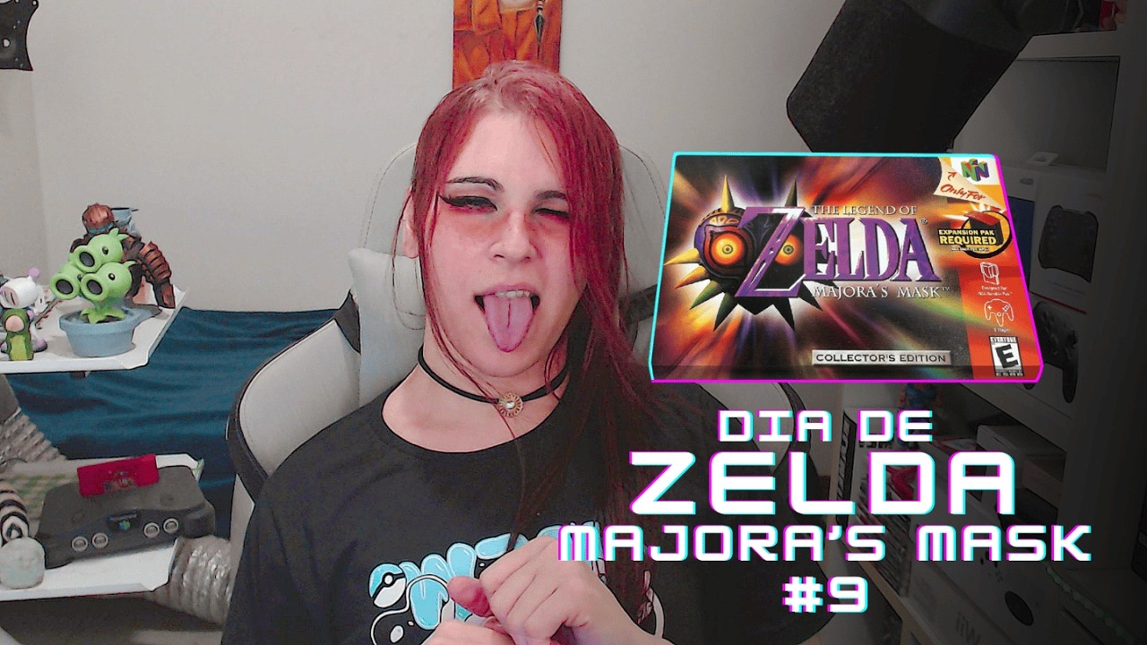 ZELDINHA MAJORA'S MASK - #PARTE9 + REACT + FILMINHO | !PIX !DISCORD