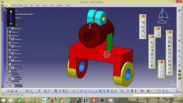 Catia V5 : Machine block Tutorial Part 3