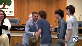 Famous 3 teens hailed as heroes in Cooper City Profile