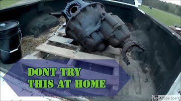 REMOVE & REPLACE SEMI DIFFERENTIAL