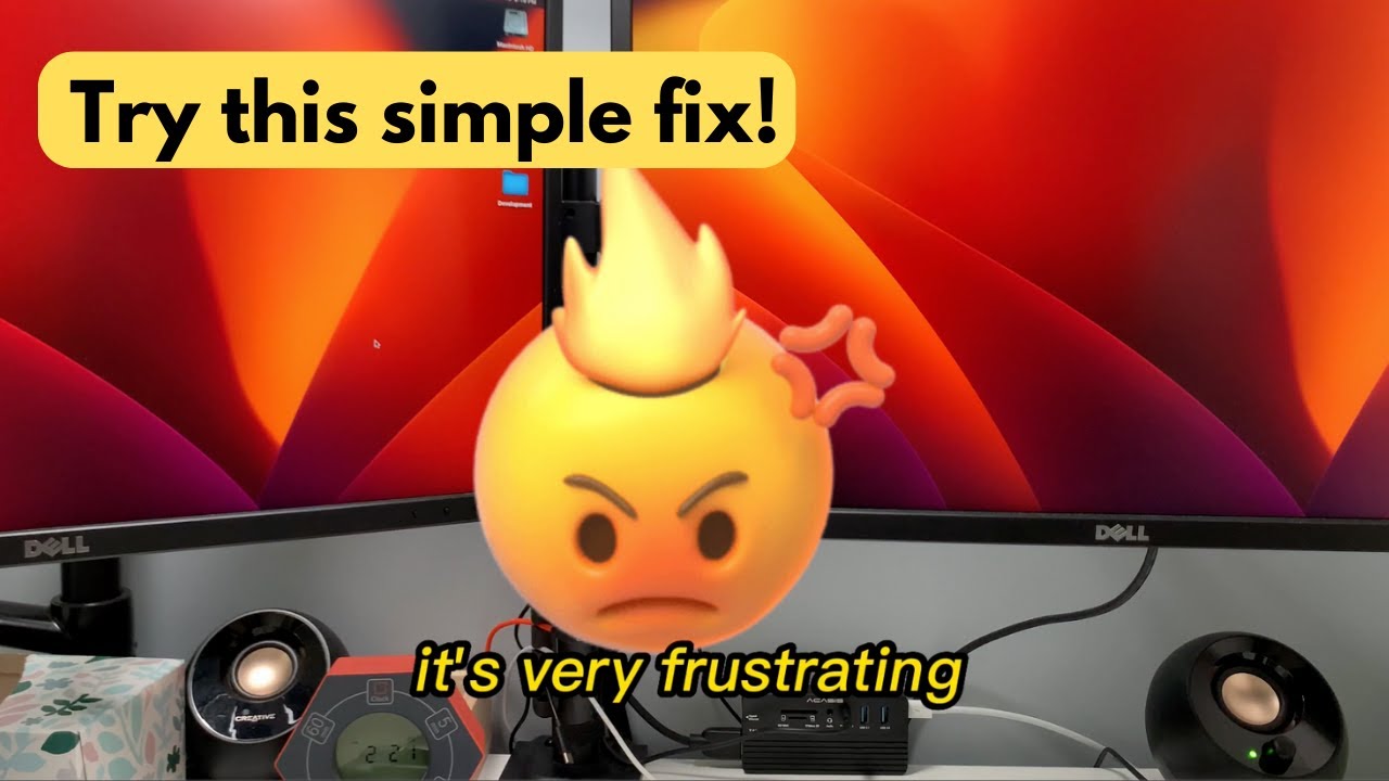 Mac Mini M1 dual monitor wake from sleep fix