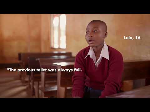 Improving toilets at school and empowering students in Tanzania