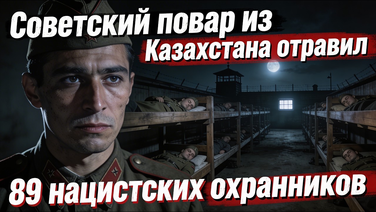 ГЕСТАПО НЕ МОГЛО ОБЪЯСНИТЬ: 89 немцев умерли БЕЗ РАН за одну ночь — что подмешал казахский повар?