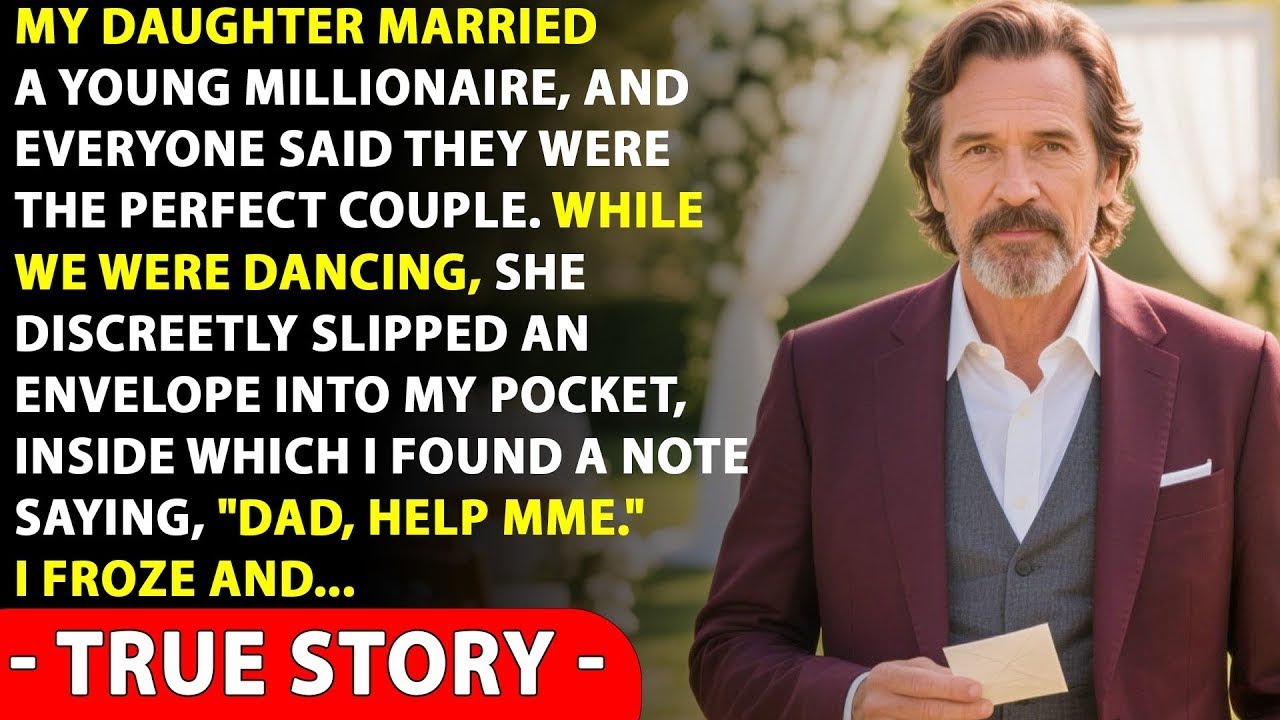 Daughter Slipped A Note: "Dad, Help Me." I Stopped The Wedding And Exposed The Groom.