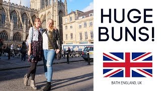 BIGGEST BUNS in the UK! (Bath England Tour)