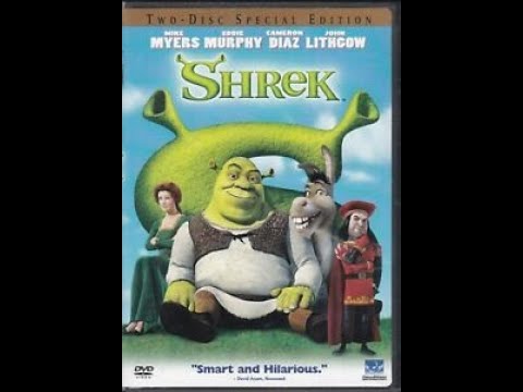 Shrek 01 Dvd Menu Walkthrough Youtube