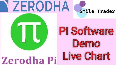 Zerodha PI Live Demo LIVE Chart | Smile Trader