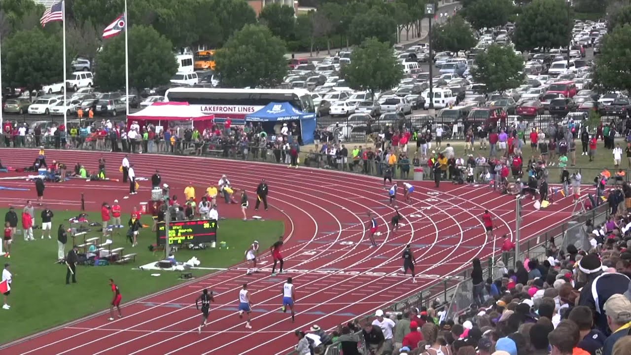 2012 Ohio Track & Field State Finals D1 Boys 4x200m Relay (Fitch