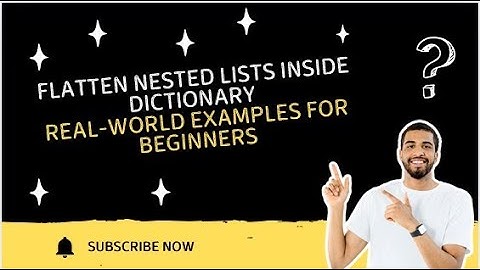 Flatten Nested Lists Inside Dictionary 🔁 | Real-World Task | Code with Hafiz