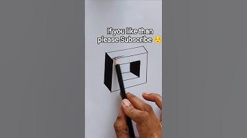 STOP SCROLLING! This3D Illusion Will MESS With Your Head🙂‍↕️#3dart #satisfying #shorts #art #drawing