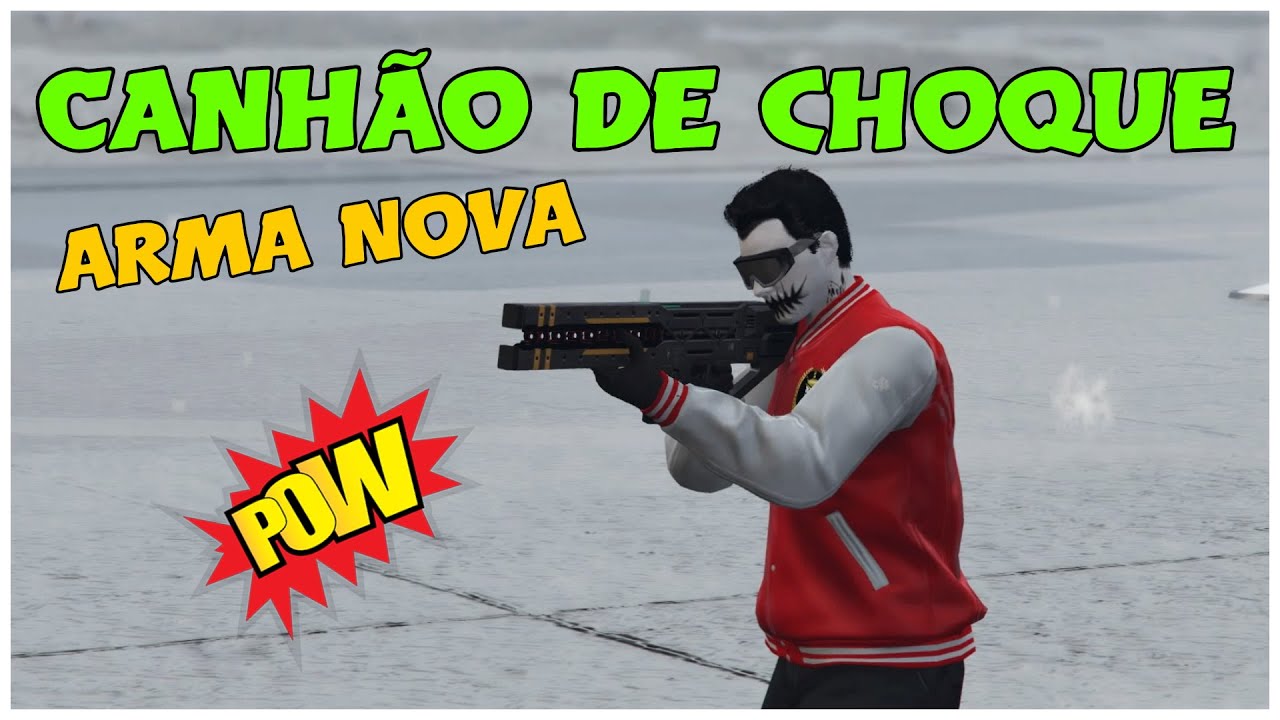 ✓ GTA V COMO PEGAR ARMA DE CHOQUE E USAR SESSÃO PÚBLICA 🔴NÃO SALVA PS4 ✓ 