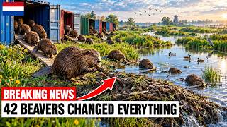Netherlands Released 42 Beavers Into a Dead Delta — What Happened Next Changed the Landscape