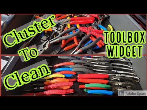 DIY Pliers Rack - Tool Box Organisation 