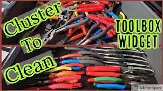 Shop Small and Normal Size DIY Plier Organizers | Toolbox Widget