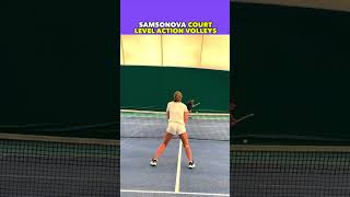 Samsonova Volleys Court Level Action