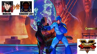 SFV - Shadow Lady vs. Ryu - Extra Battle Mode (Fall) Street Fighter V: Arcade Edition