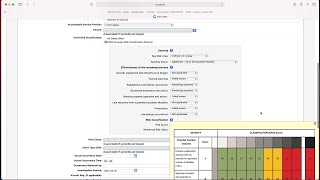 GALIOT SMS - EASA Risk classification schema