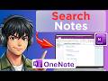 How To Search For Notes In OneNote (Easy Guide)