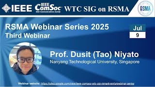 RSMA SIG Talk 23 - Prof. Dusit Niyato