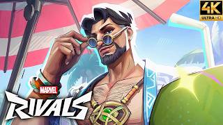 Marvel Rivals - Doctor Strange (Nautical Mystic Skin) Gameplay Showcase (4K 60FPS)