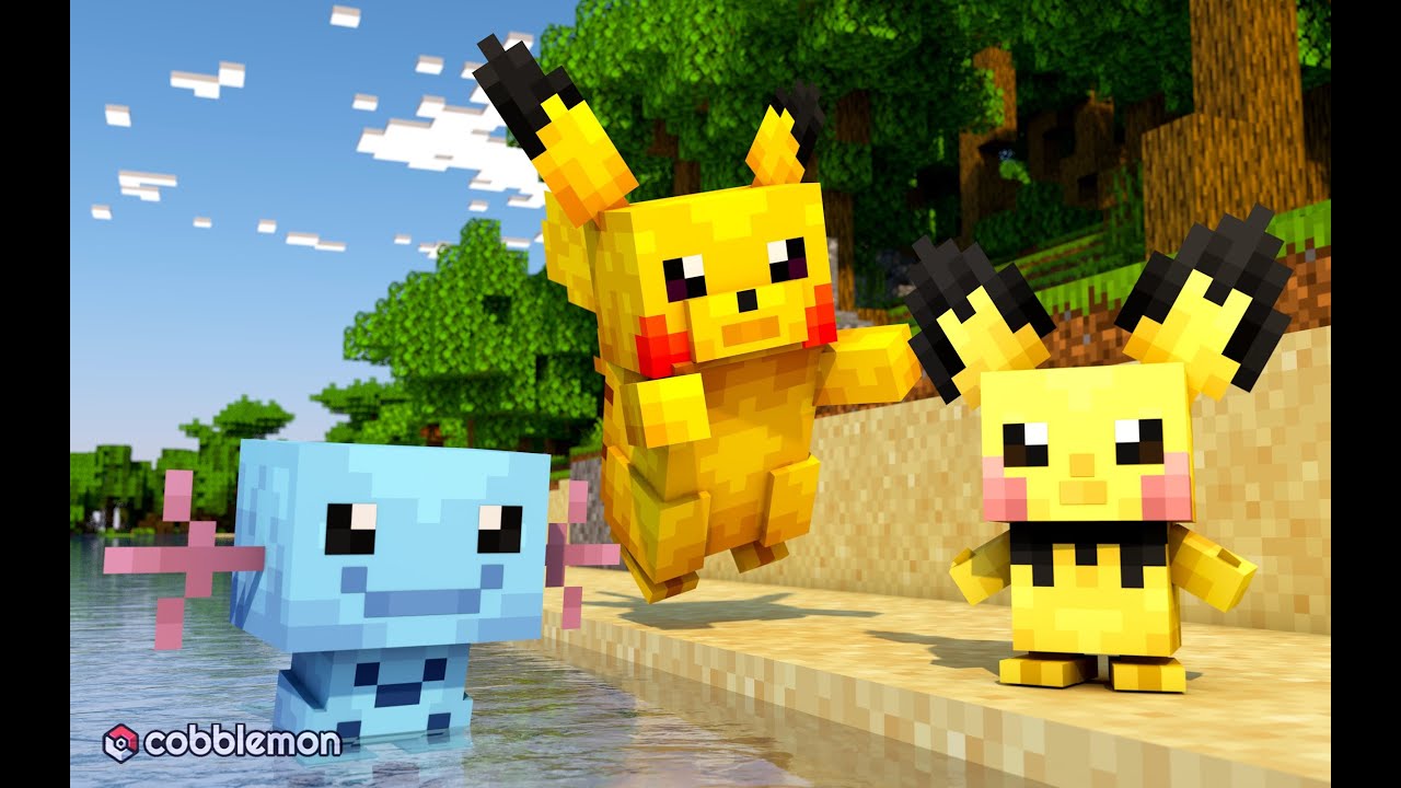 [🔴 LIVE ] Cobblemon - #1 Minecraft POKÉMON, jogando o melhor MOD? - YouTube