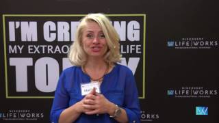 The experience of Heather in LifeWorks
