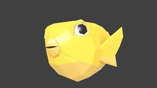 Low Poly Pufferfish [Showcase]