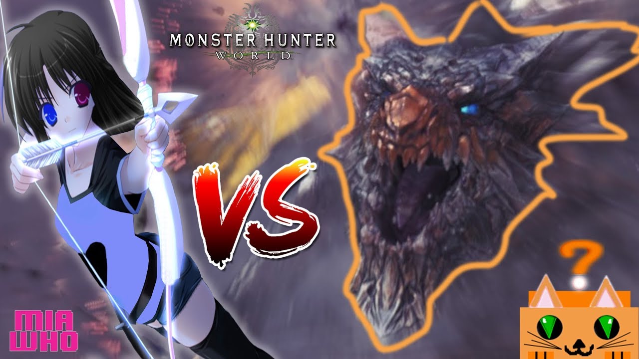 Kjaar Bow "Spark" vs AT Kushala Daora - Monster Hunter World/Build