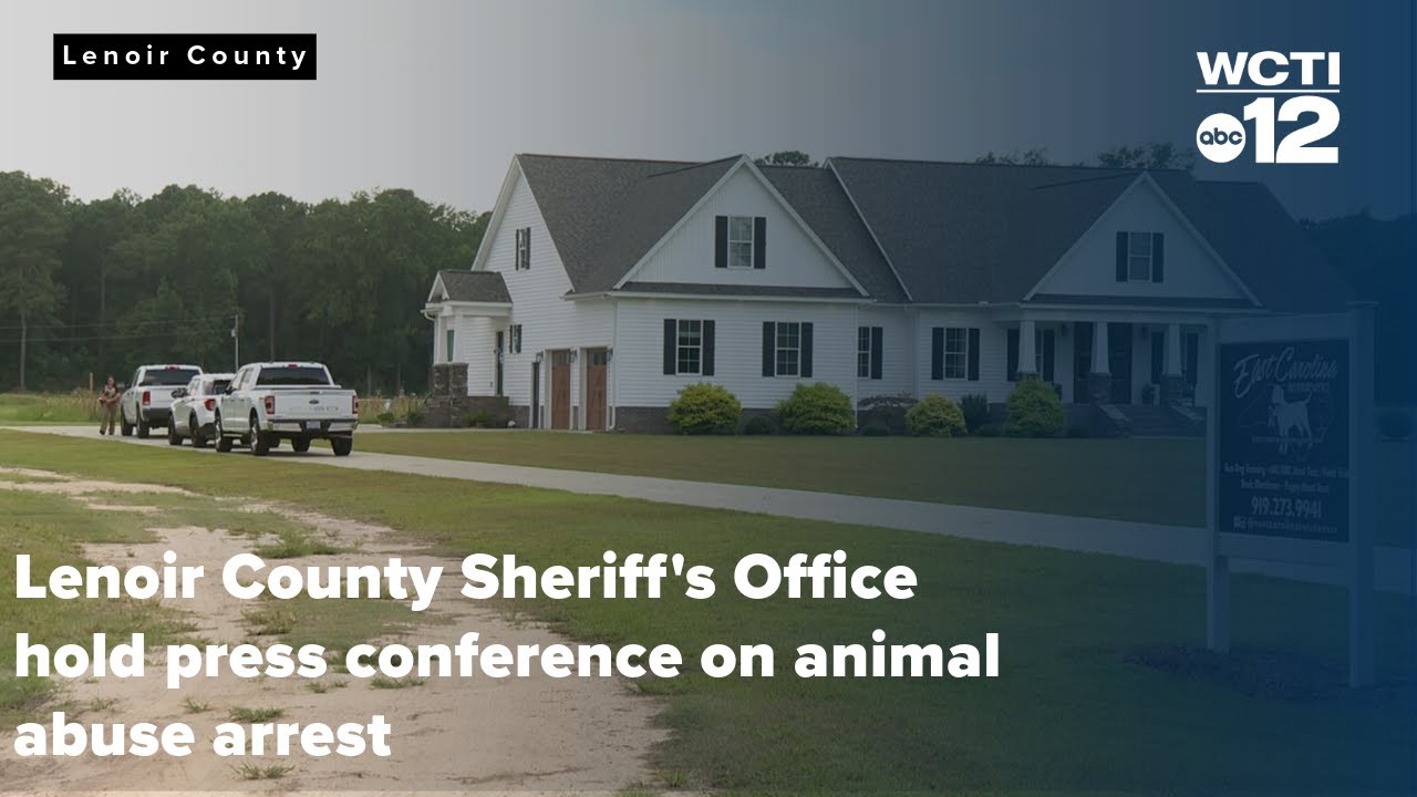 Lenoir County Sheriff s Office Press Conference On Animal Abuse Arrest lenoir-county-sheriff-s-office-press-conference-on-animal-abuse-arrest