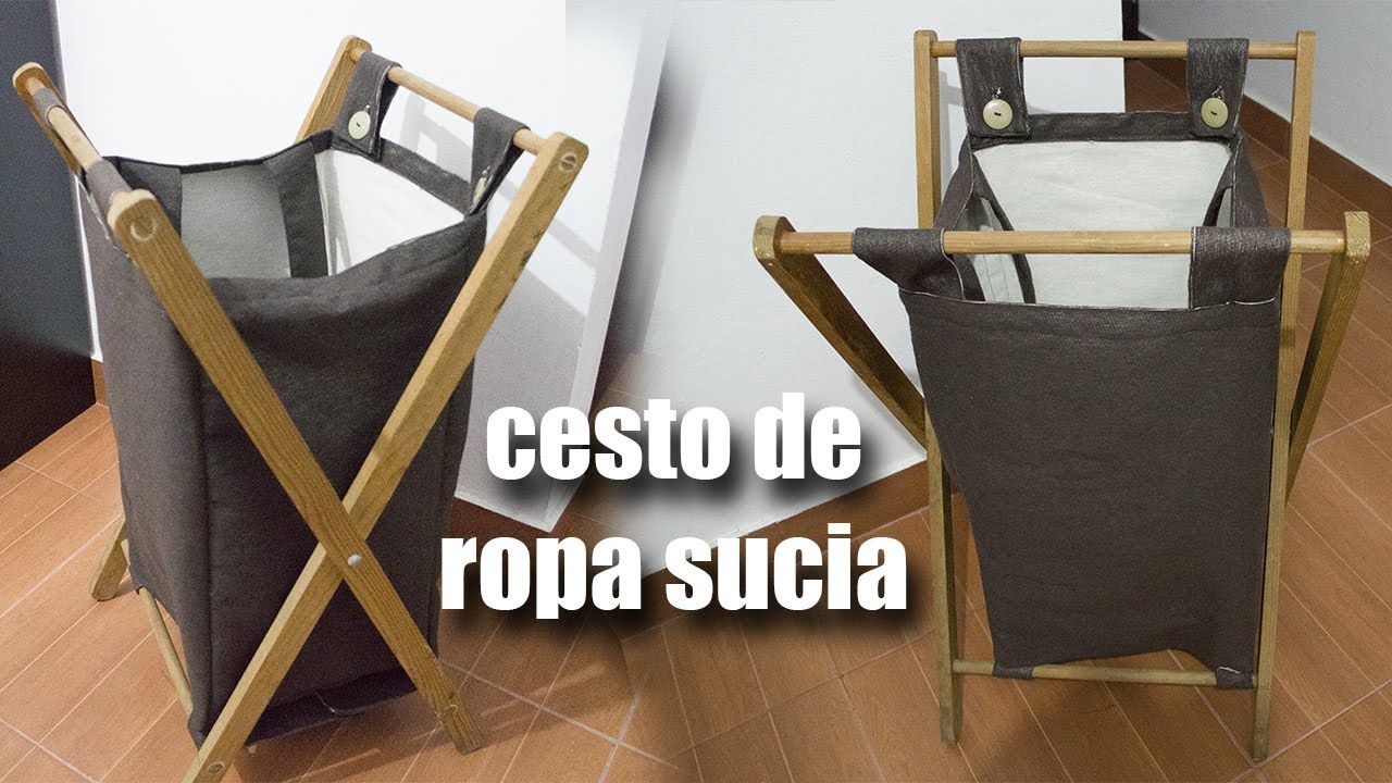 muerte Inscribirse Becks COMO HACER UNA PRACTICA BOLSA PARA ROPA SUCIA - YouTube