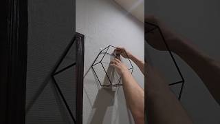 Монтаж полок ,,сота,  #монтаж #полкасота