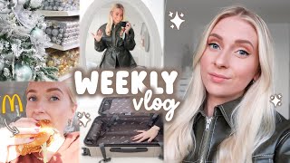 why my boyfriend isn't in my vlogs & AWAY suitcase unboxing! ✈ WEEKLY VLOG