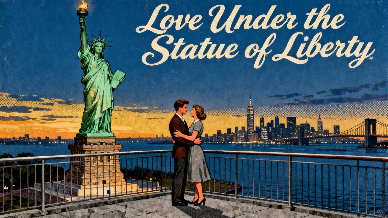 Classic 50s Rock ’n’ Roll Party! –🔥 Turn It Up! “Love Under the Statue of Liberty” 🎉🎸