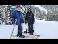 Skiing with Neighbor Al at 83 Years Old! (featuring @AdventureAgents )