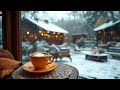 ❄️Cozy winter❄️ cafe Piano: Relaxing Winter soft Jazz for Deep Focus,relaxing or sleep #cafe #piano