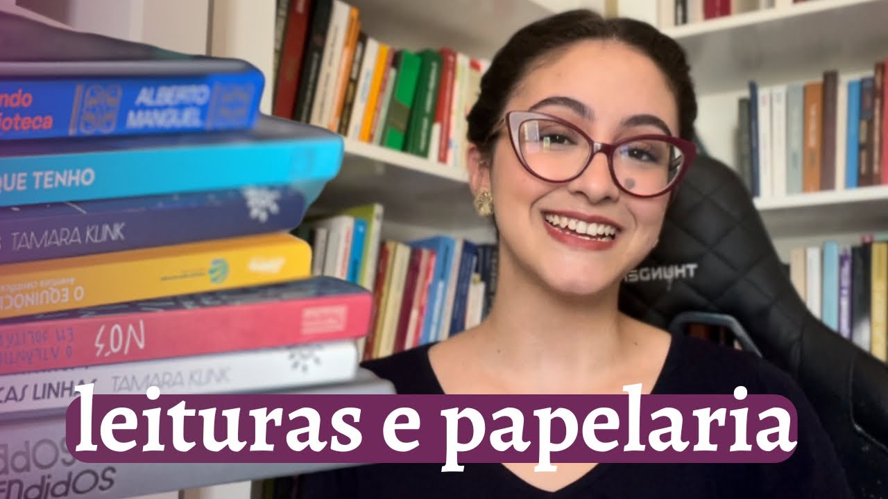 Voltei! O que estou lendo, dois destaques de leitura e mais usados de papelaria