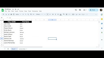 How To Remove Gridlines in Google Sheets